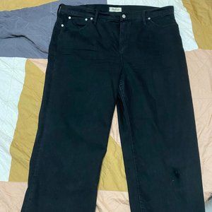 Slim Wide-Leg Cropped Jean